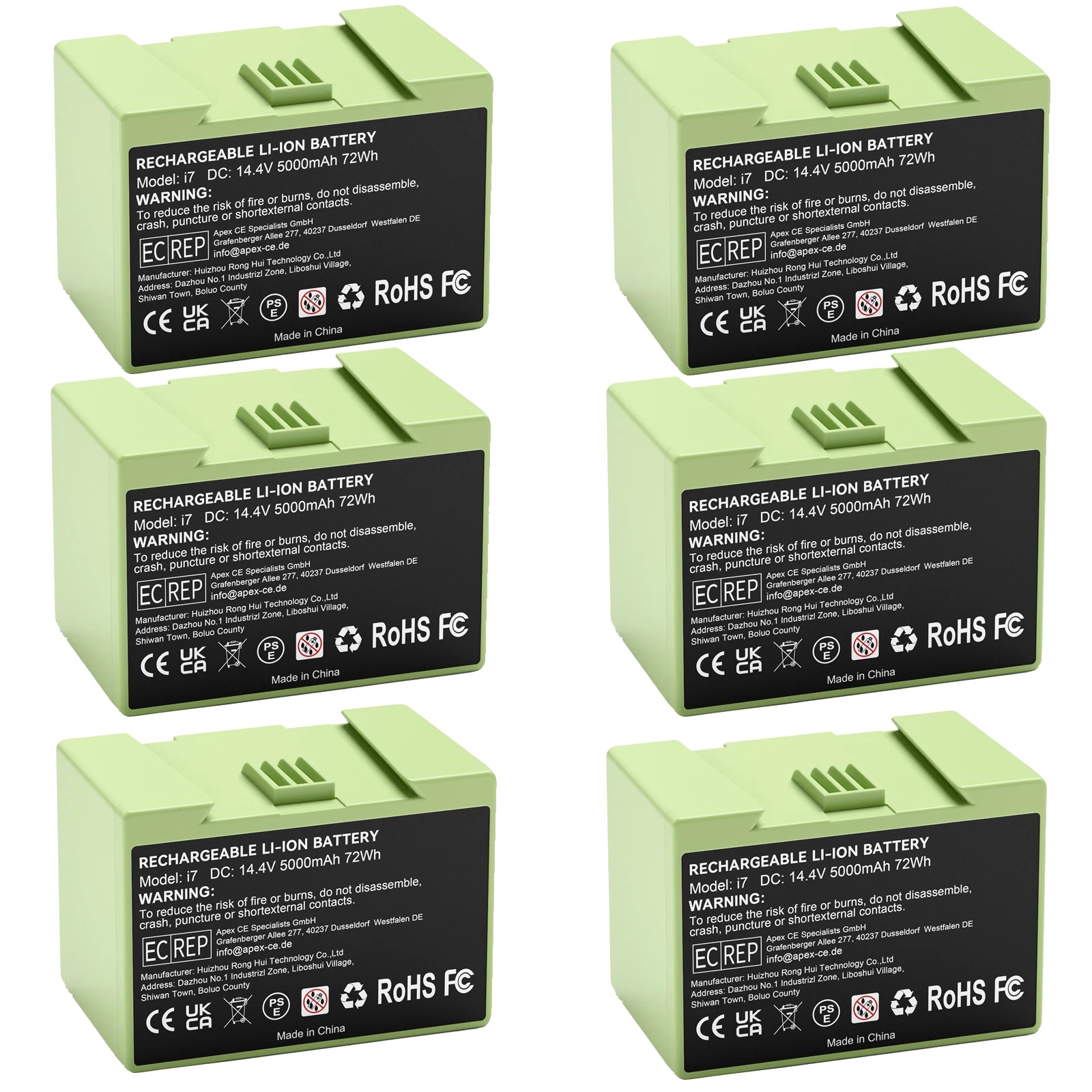 Akkutausch Für Roomba, 5000mah Kapazität, Wiederaufladbar, 6bat