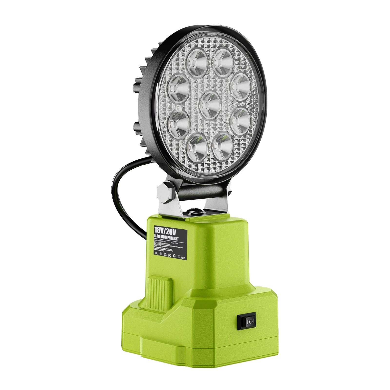 Arbeits-led-lampe, Helle Beleuchtung, Werkzeugkompatibilität, Arbeitslicht Led