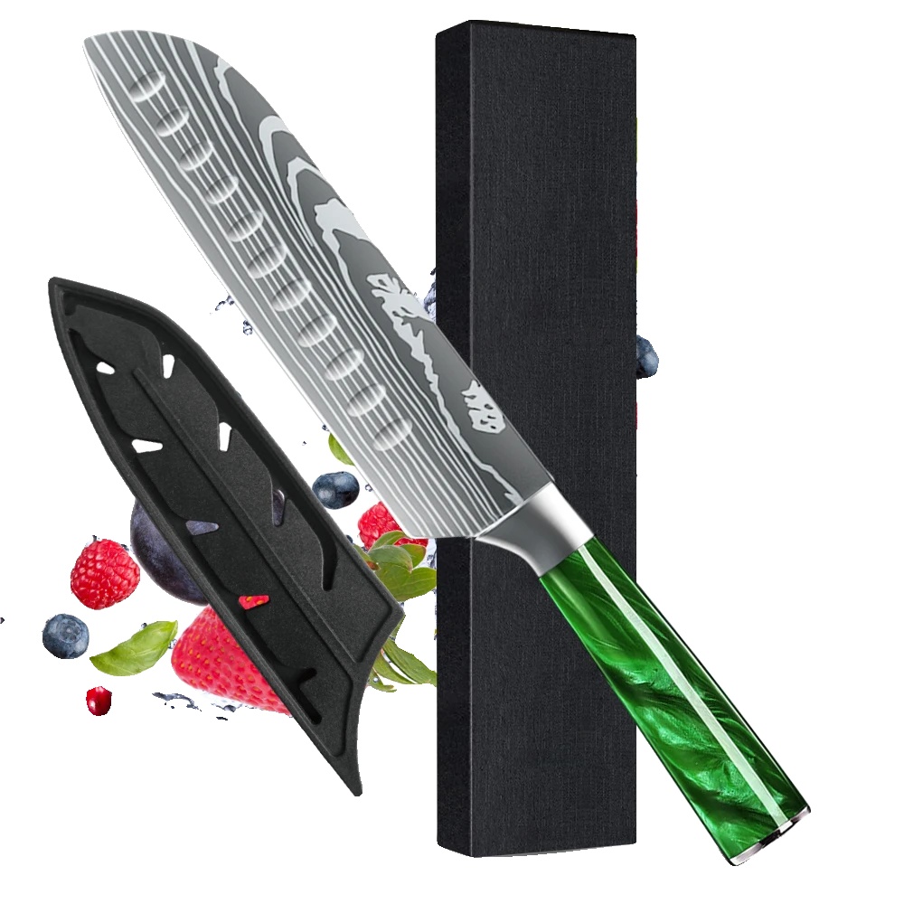 Küchenmesser Set, Hochwertiger Kohlenstoff-edelstahl, Präzisionsklingen, 1stück-d