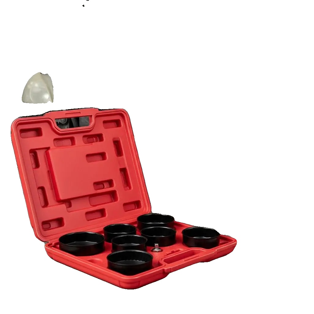 Ölfiltersteckschlüsselsatz, 14-teiliges Set, Stahlkonstruktion, Armeegrün