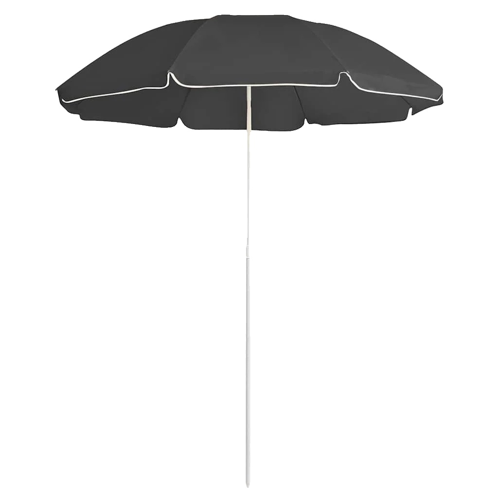 Gartenumbrella, Langlebiger Stahlmast, Uv-schutz, Armeegrün
