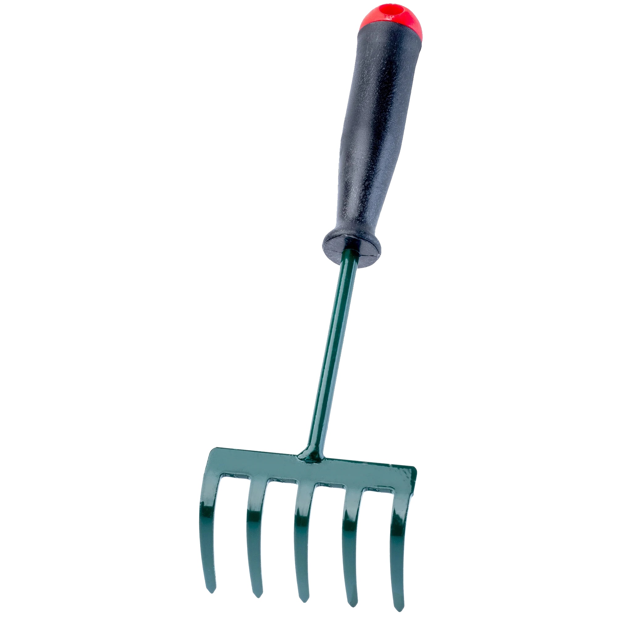 Gartenrechen, Länge 25 Cm, 5 Zähne, Ergonomischer Griff, Leicht, Geeignet Zum Rechen Von Schmutz