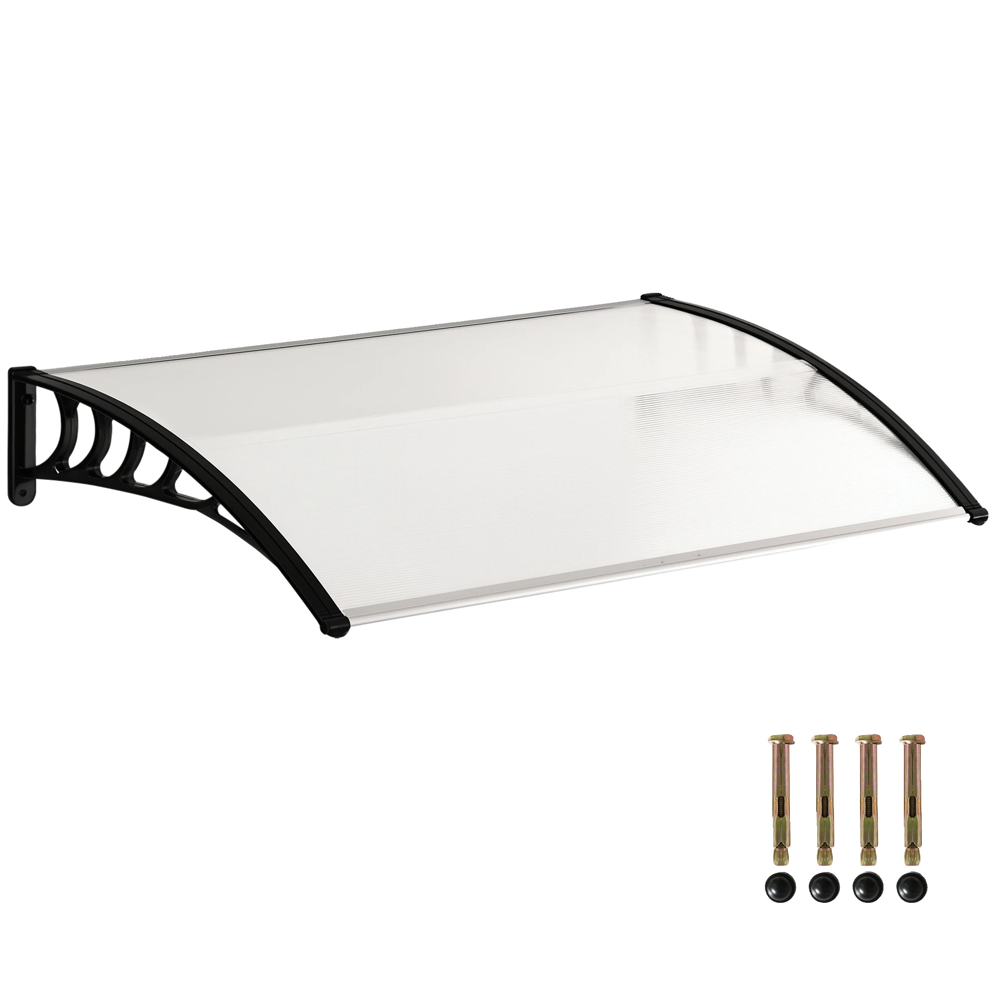 Markise, Polycarbonatmaterial, Uv-schutz, Armeegrün