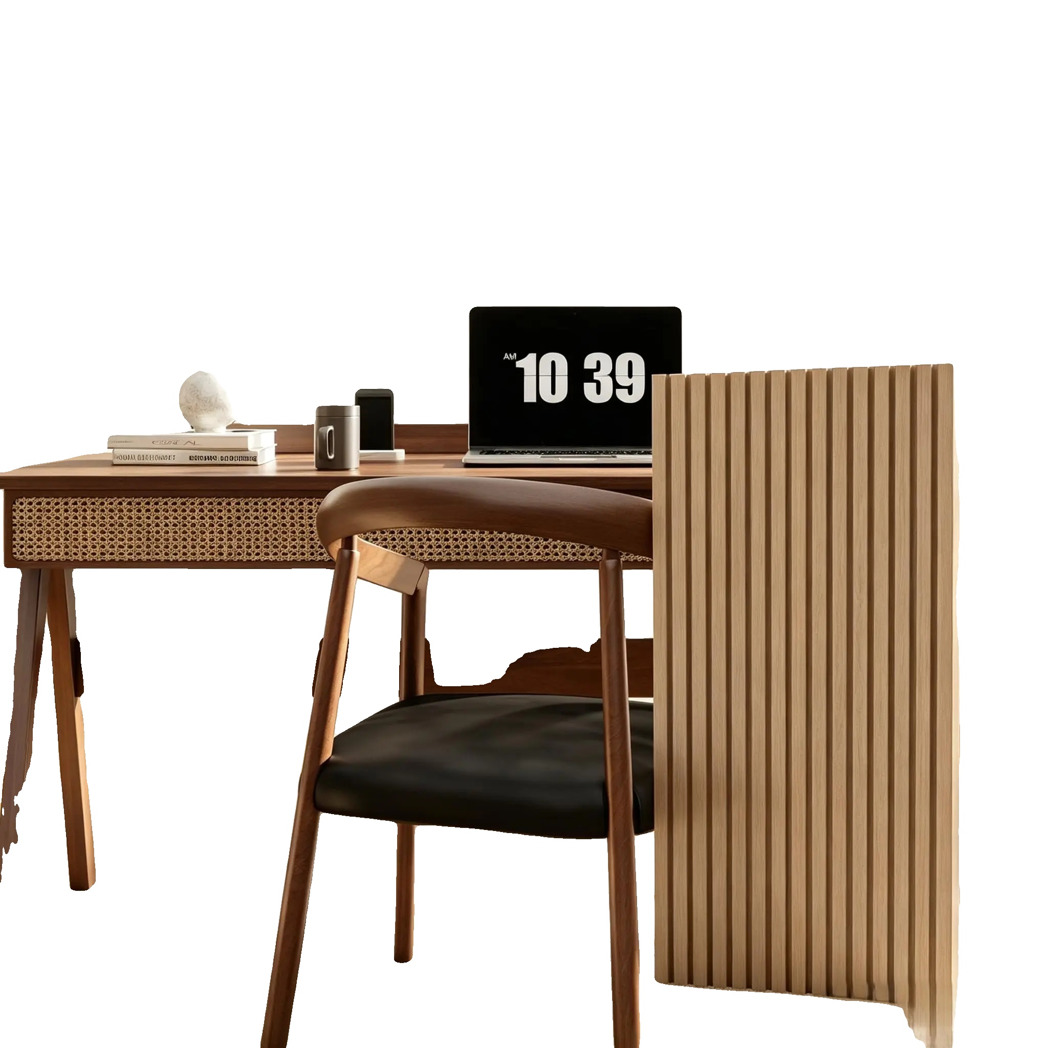 Akustikpaneele, Effektive Schallabsorption, Modernes Dekoratives Design, 120x30cm-2 Stück