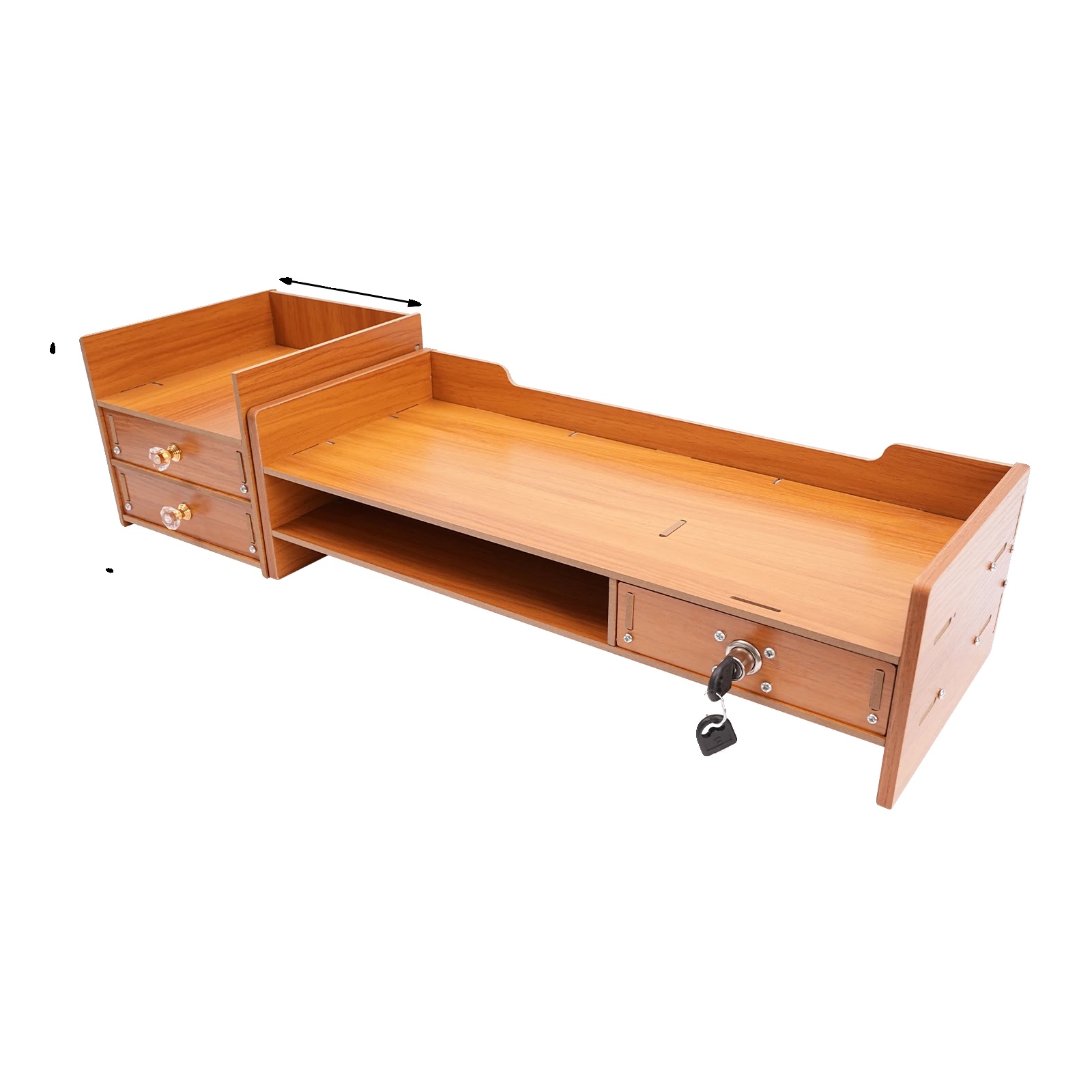 Monitorständer, Platzsparendes Design, Langlebige Mdf-konstruktion, Monitorständer