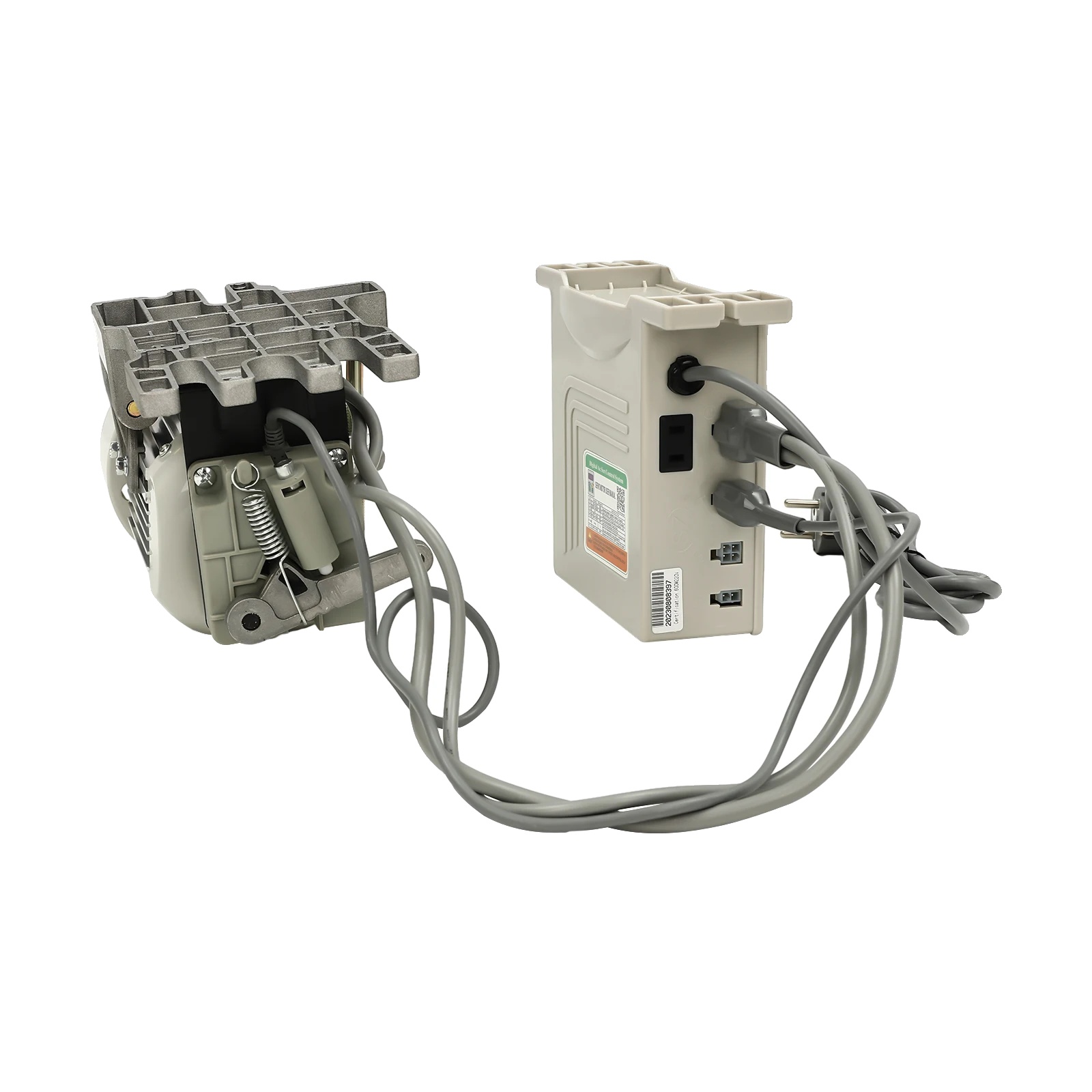 Elektronische Nähmaschine, Bürstenloser Servomotor, Industrielle Kompatibilität, Hellgelb