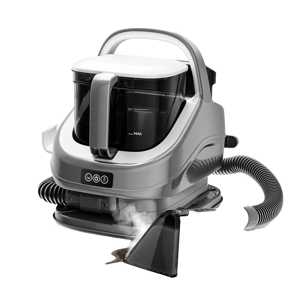 Dampfreiniger, 1300w Leistung, Hochtemperatur-sanitisierung, Hellgrau, 220v-240v Eu-stecker