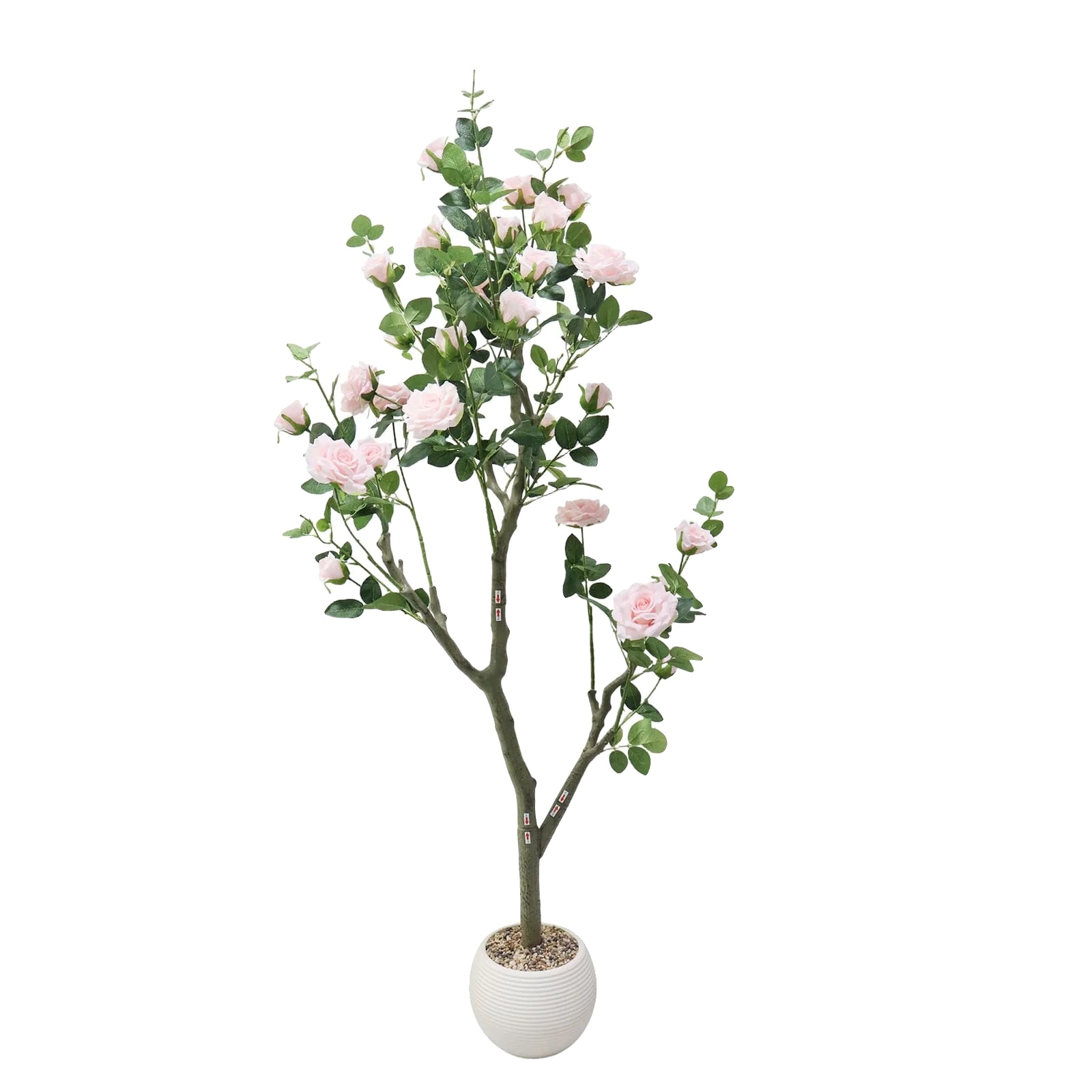 Künstlicher Rosenbaum, Wartungsfrei, Vielseitige Dekoration, Helles Pink