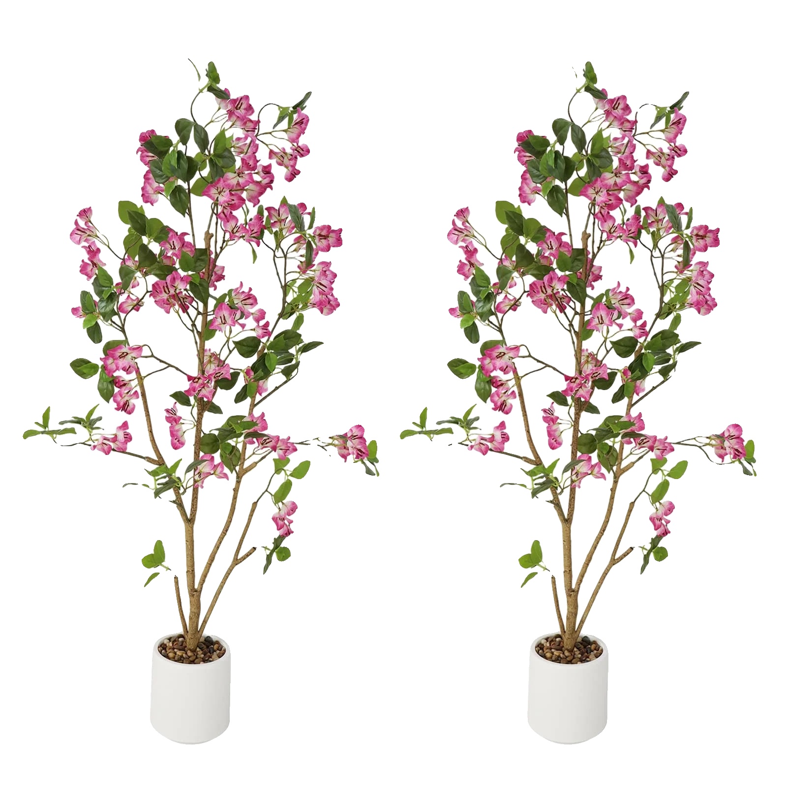 Künstlicher Bougainvillea-baum, Lebensechtes Design, Innendekoration, Helllila