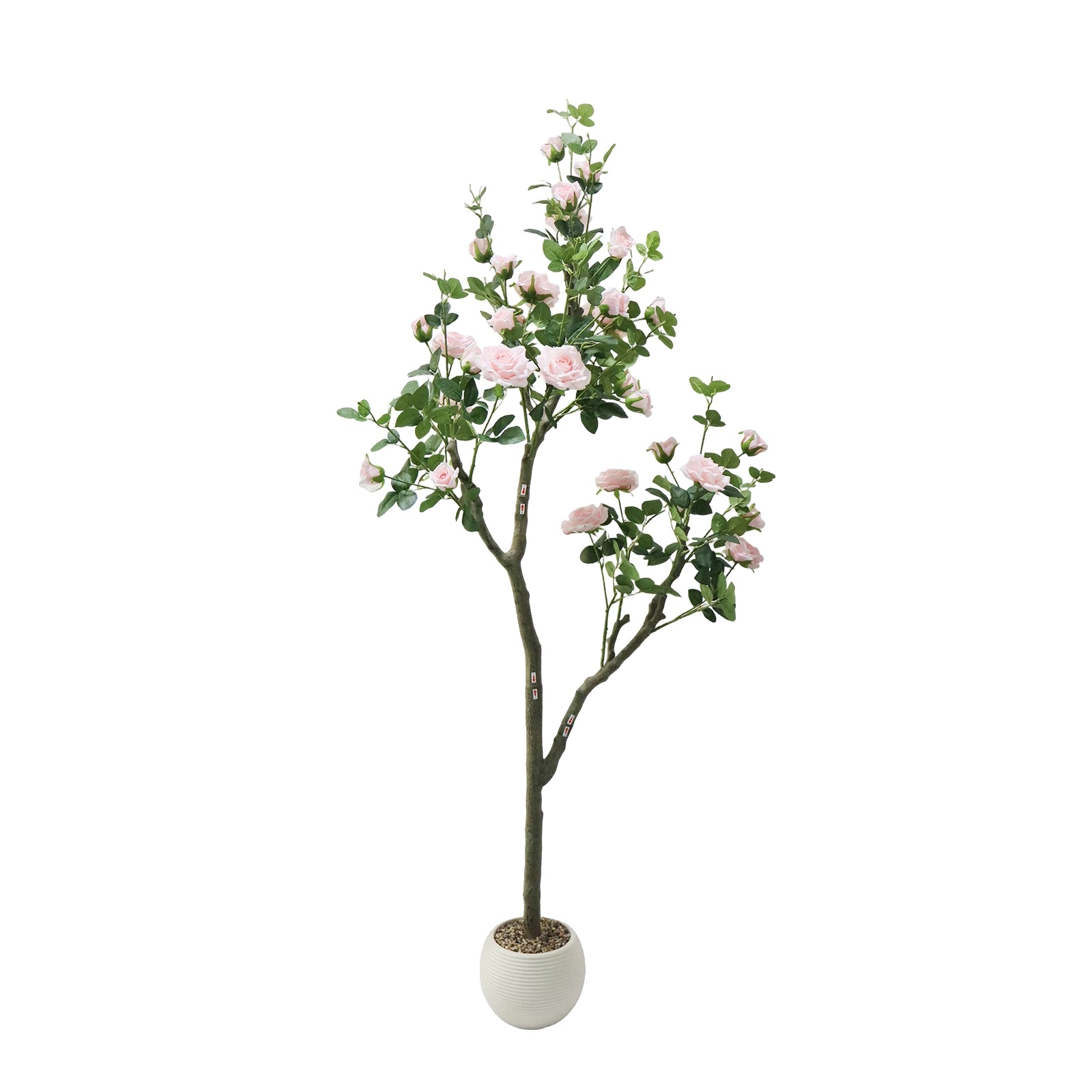 Künstlicher Blumenbaum, 180 Cm Höhe, Geeignet Für Verschiedene Dekorationen, Helles Pink