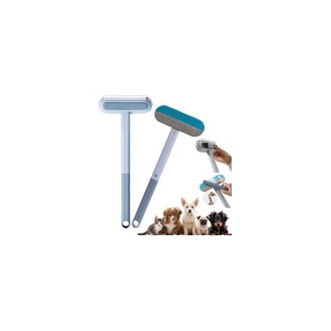 Tierhaar-fusselbürste – 1 Stück, 4-in-1 Tierhaar-fusselbürste Mit Langem Griff – Sofa/kleidung
