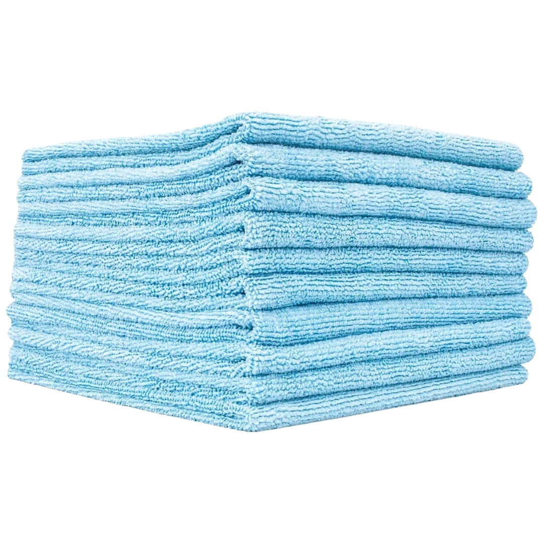 Mikrofaserhandtuch, Hohe Absorption, Fusselfreies Design, Hellblau 10pcs, Superfeine Faser