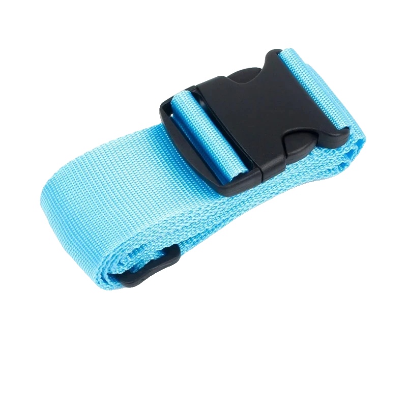 Gepäckgurt, Langlebiges Nylon, Verstellbar Für Einfache Handhabung, Himmelblau