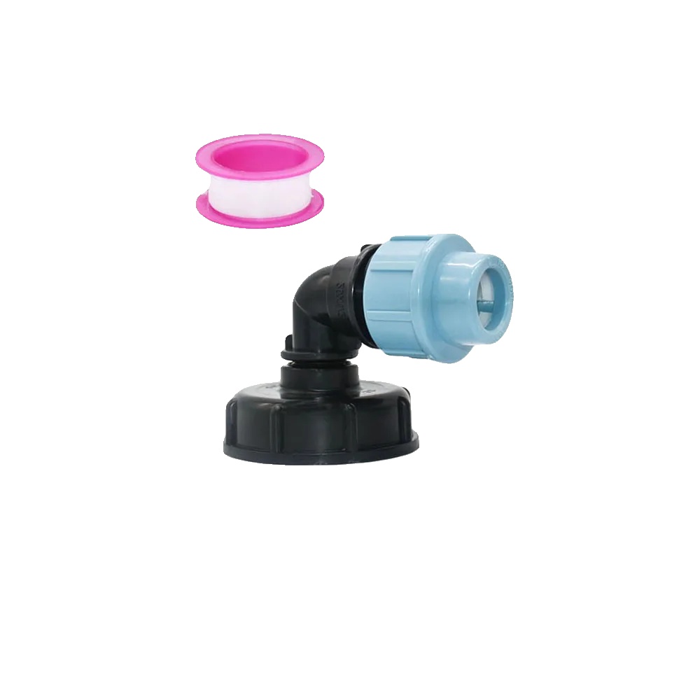 Ibc Tankadapter, Pe Rohrverbinder, Schnelle Installation, 20mm-b