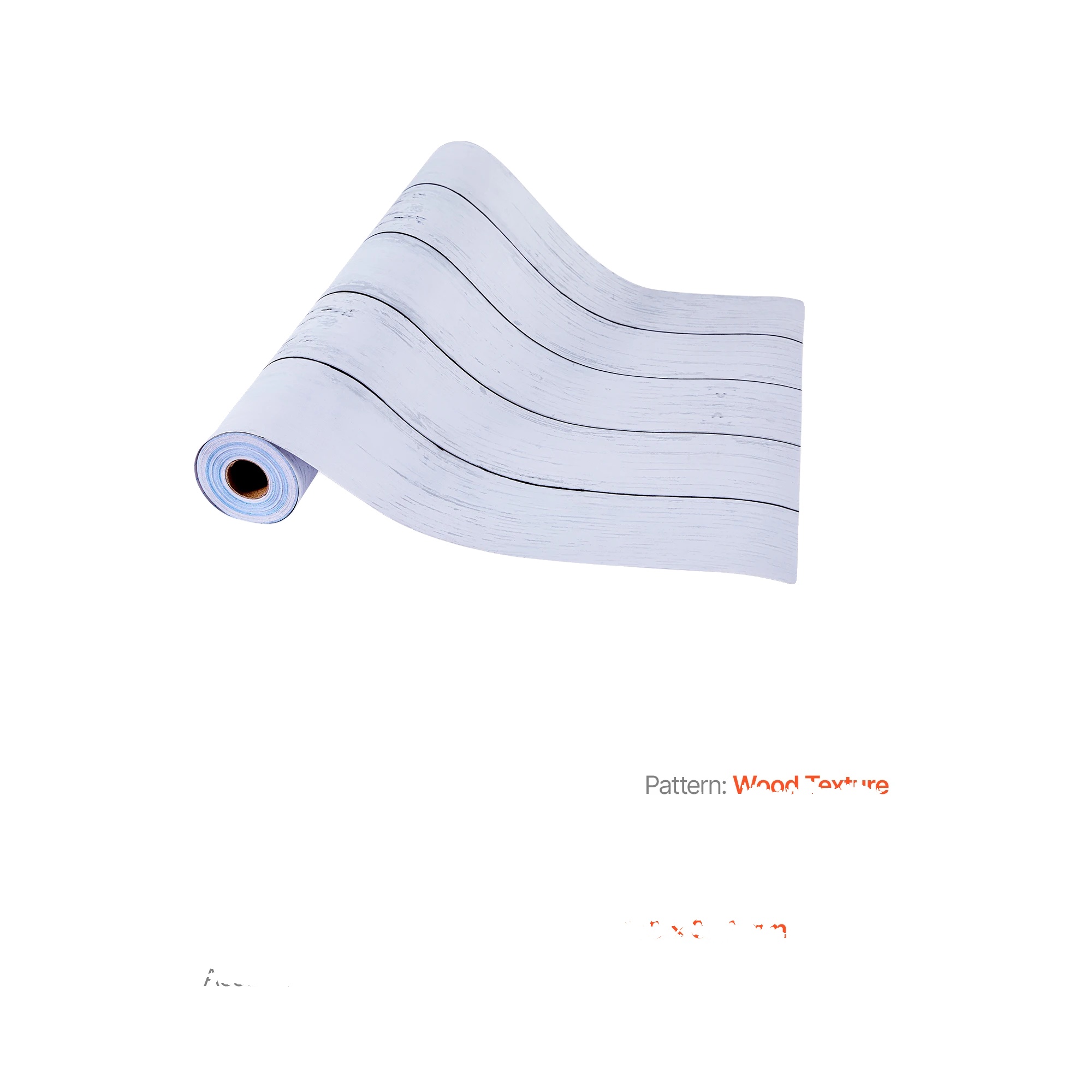 Tapete, Einfach Anzubringen, Elegantes Design, L1500cm Holztextur