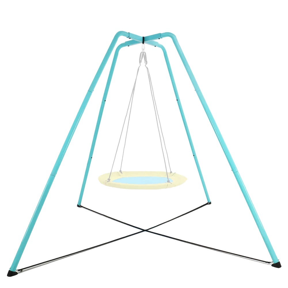 Metall-schaukelständer, A-rahmen-design, 200 Kg Tragfähigkeit, 220x220x200cm