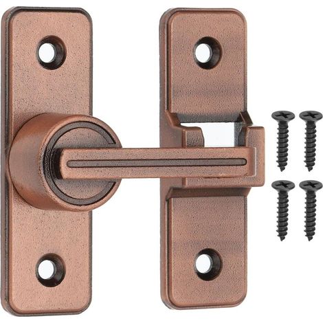 Scheunentorriegel, 180°-kippriegel – Geeignet Für Garten, Außenbereich, Garage (kupfer), 1 Set