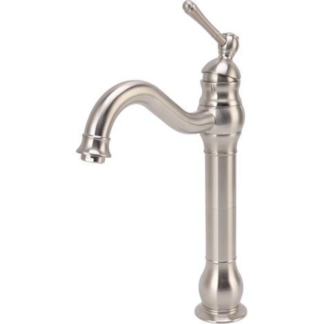 Waschbeckenarmatur Aus Gebürstetem Kupfer, Mischbatterie Im Retro-industrie-stil, Einhebel-waschtischarmatur Für Aufsatzwaschbecken