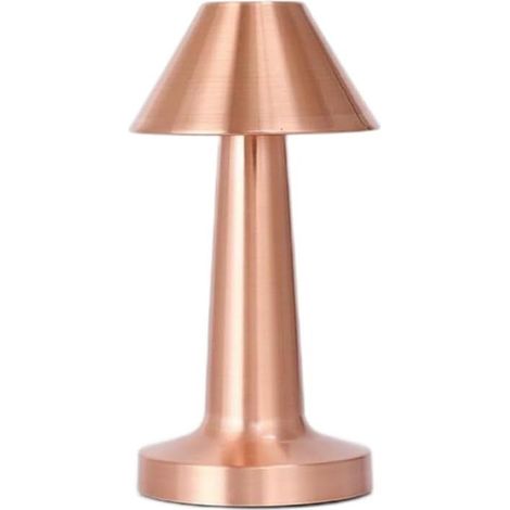 Wiederaufladbare, Tragbare Und Kabellose Led-tischleuchte Mit 3 Helligkeitsstufen, Touch-lampe, Nachttischlampe, Nachtlicht Für Den Innen- Und Außenbereich, Restaurant, Bar, Café (