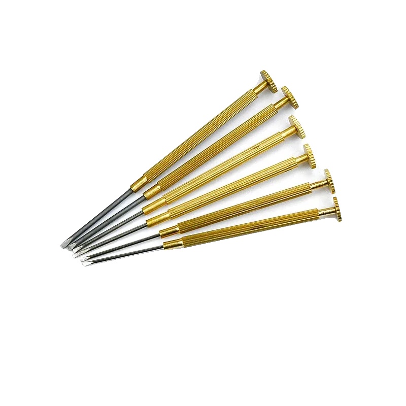 Schraubendreher Set, Präzisionsspitzen, Rutschfester Griff, 6 Stück Set