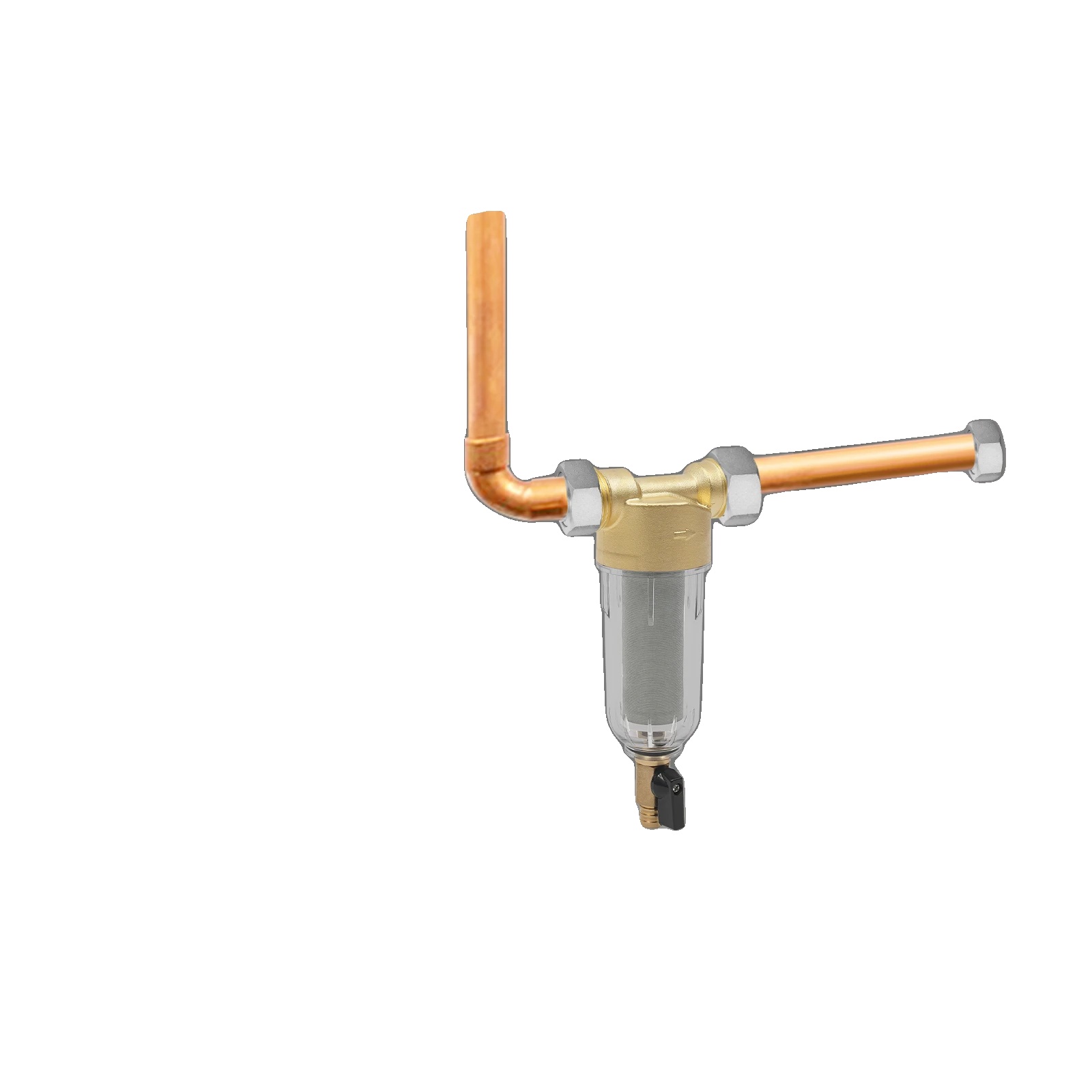 Wasserfilter, Edelstahlkonstruktion, Effiziente Schadstoffentfernung, Klar