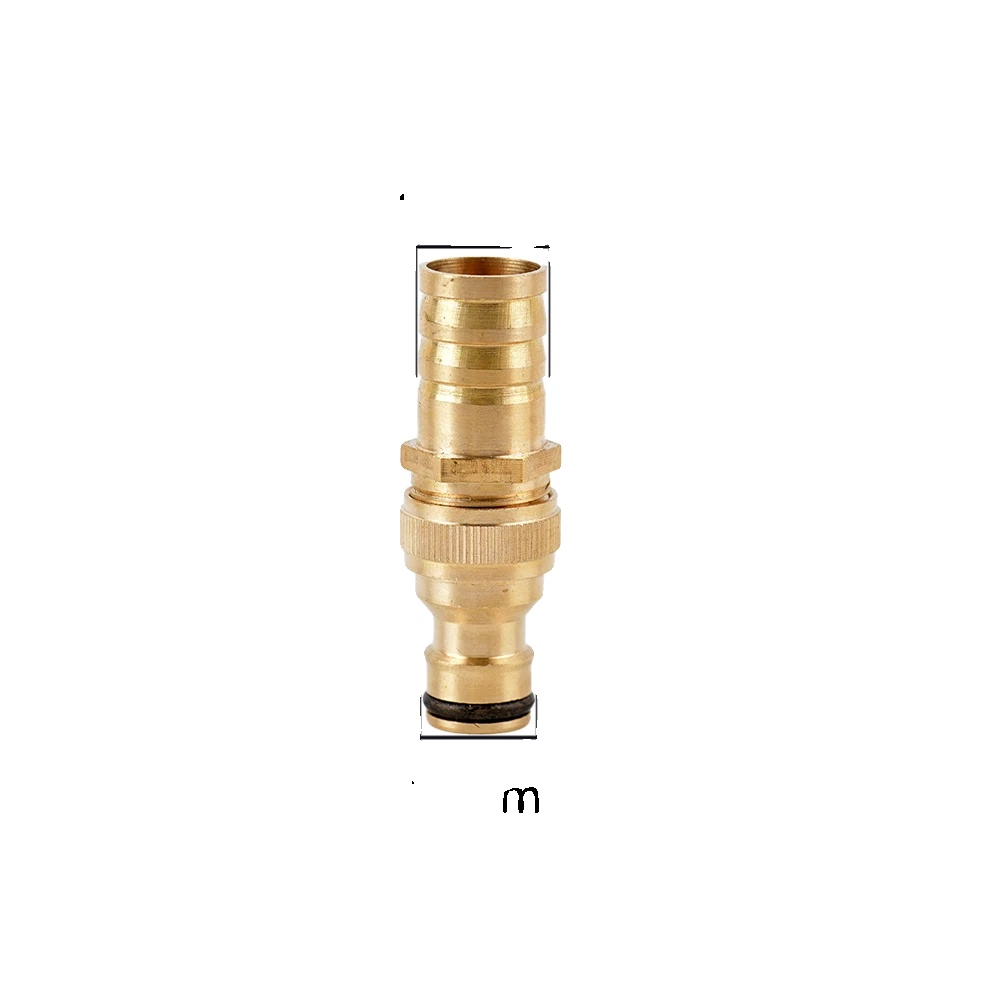 Hosenadapter, Schnellanschlussfunktion, Langlebige Messingkonstruktion, G