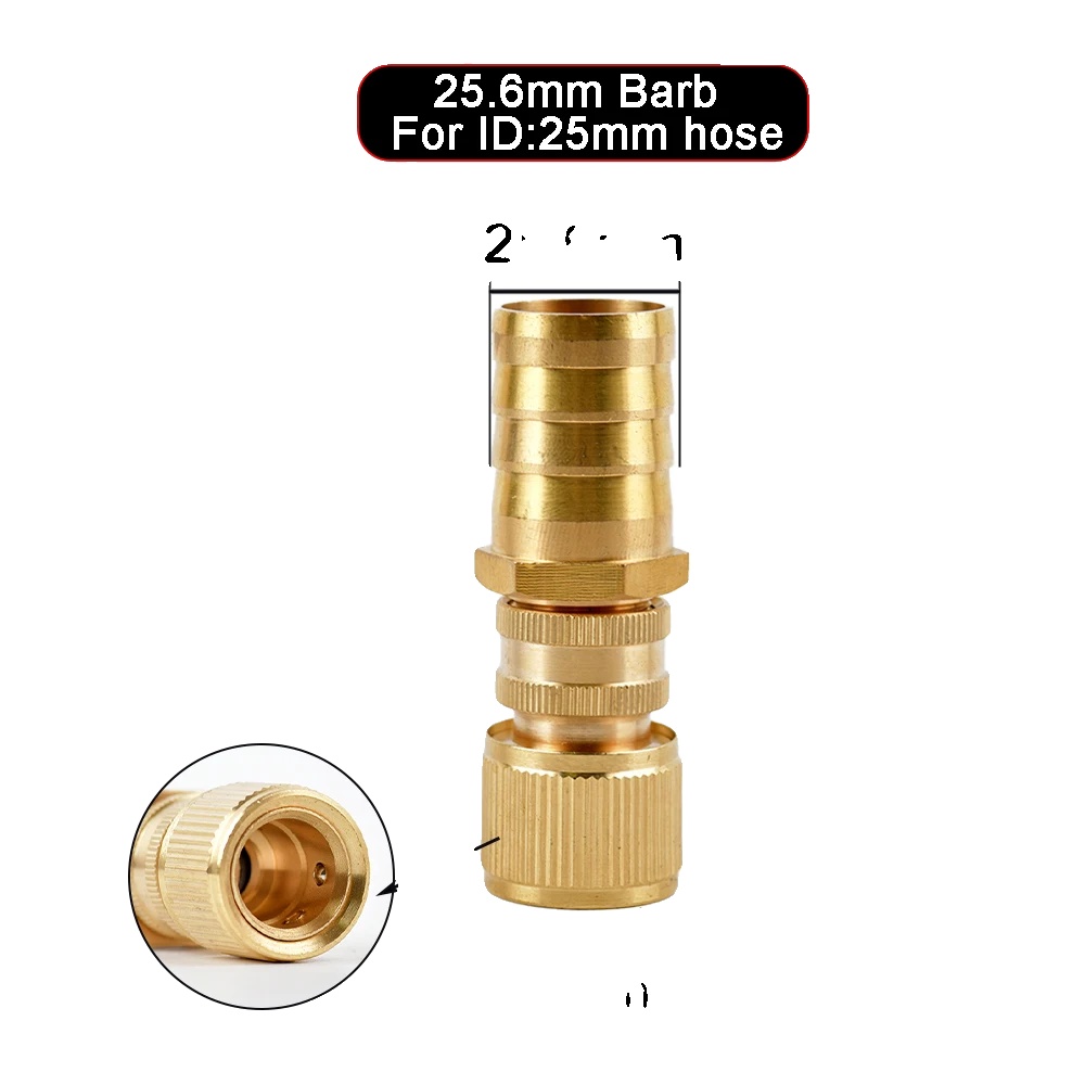 Hosenadapter, Schnellanschlussfunktion, Langlebige Messingkonstruktion, P