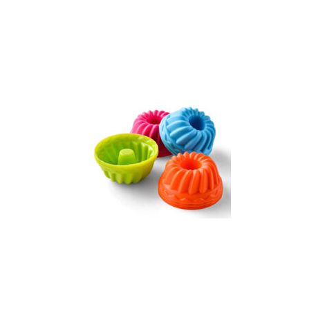 24 Silikon-mini-gugelhupfformen – Für Einzelne Brioches Und Kuchen, Backform-set