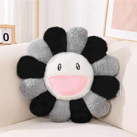 Blumenkissen - Fußmatte - Buntes Sonnenblumen-plüschkissen - Stuhlkissen - Hübsche Zimmerdekoration - Dekoratives Kissen Für Sofa, Schlafzimmer Oder Wohnzimmer