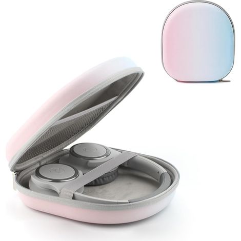 Etui Geeignet Für Große Over-ear-kopfhörer, Universelles Tragbares Hartschalenetui, Schutzhülle, Reisetasche