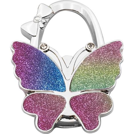 Klappbarer Tischhaken In Schmetterlingsform Für Handtaschen Oder Geldbörsen, Ideal Für Bars, Restaurants Und Büros.