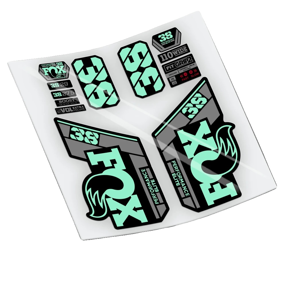 Aufkleber, Vinylmaterial, Anpassbares Design, Minze