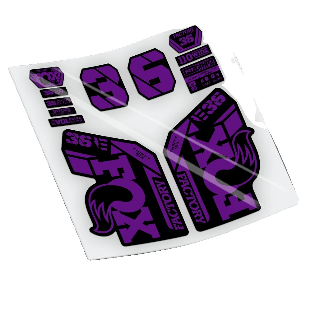 Aufkleber, Hohe Haltbarkeit, Anpassbares Design, Violett