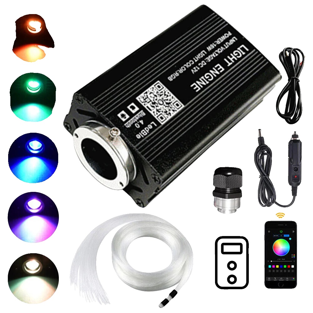 Atmosphäre Lampe, Rgbw Led, App- Und Fernbedienung, 500pcsx2m