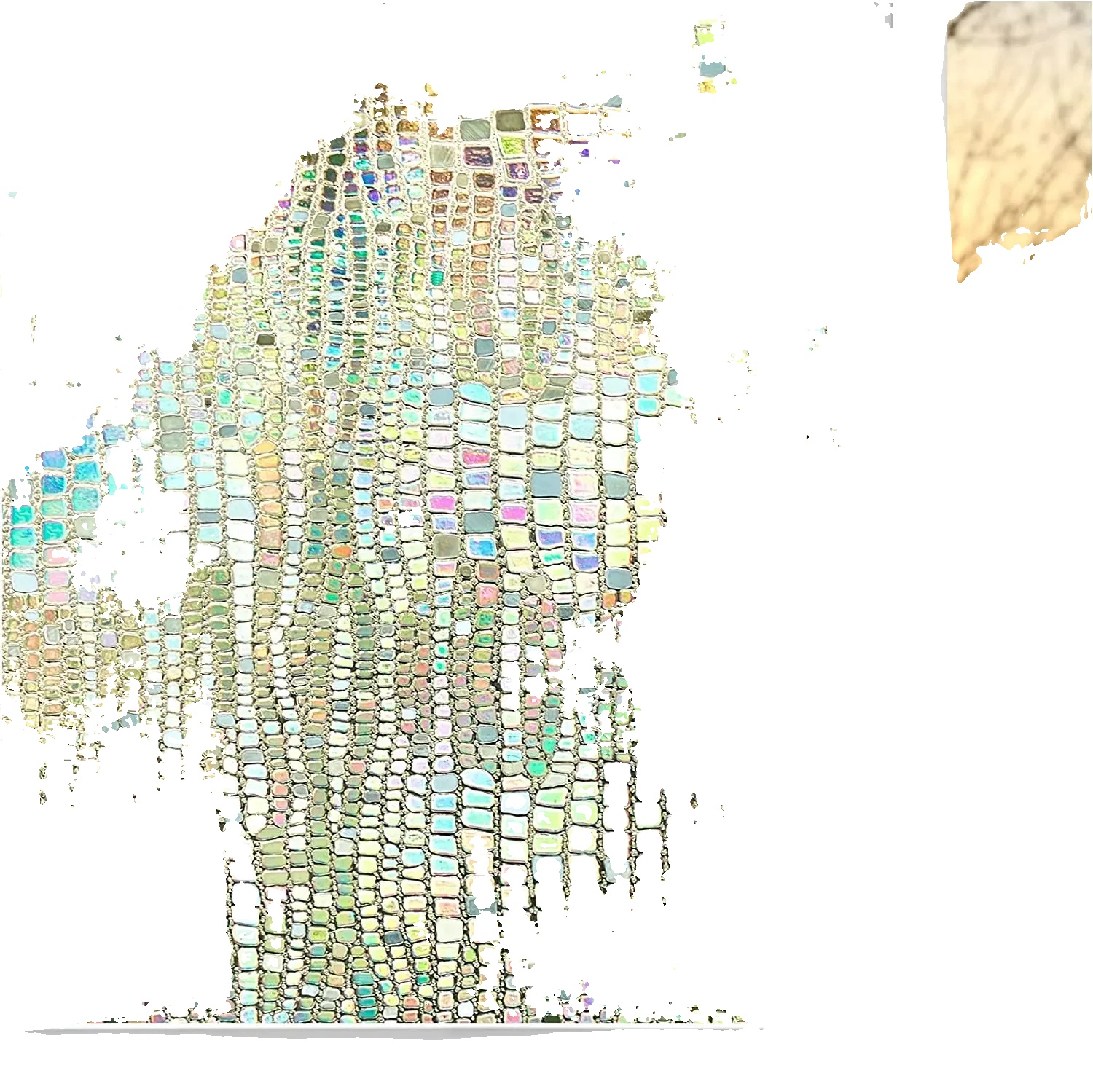 Fenster Sichtschutzfolie, Uv-schutz, Wärmedämmung, Regenbogen Kieselsteine-1-b, 55x200 Cm