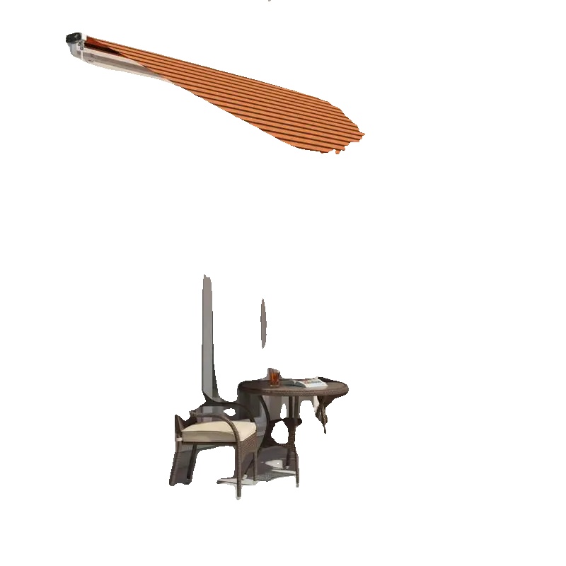 Markise, Manuell Betrieben, Langlebige Hdpe-konstruktion, Mehrfarbig