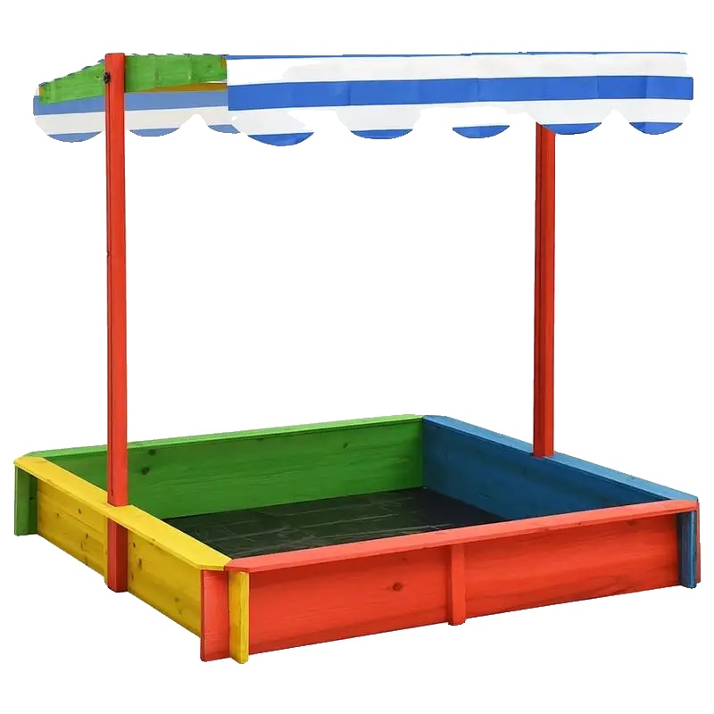 Sandbox, Verstellbares Dach, Uv-schutz, Mehrfarbig