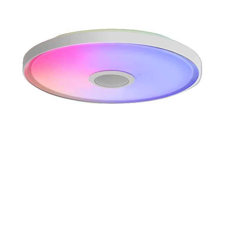 Deckenleuchte, Rgb-farben, Bluetooth-lautsprecher, 46cm