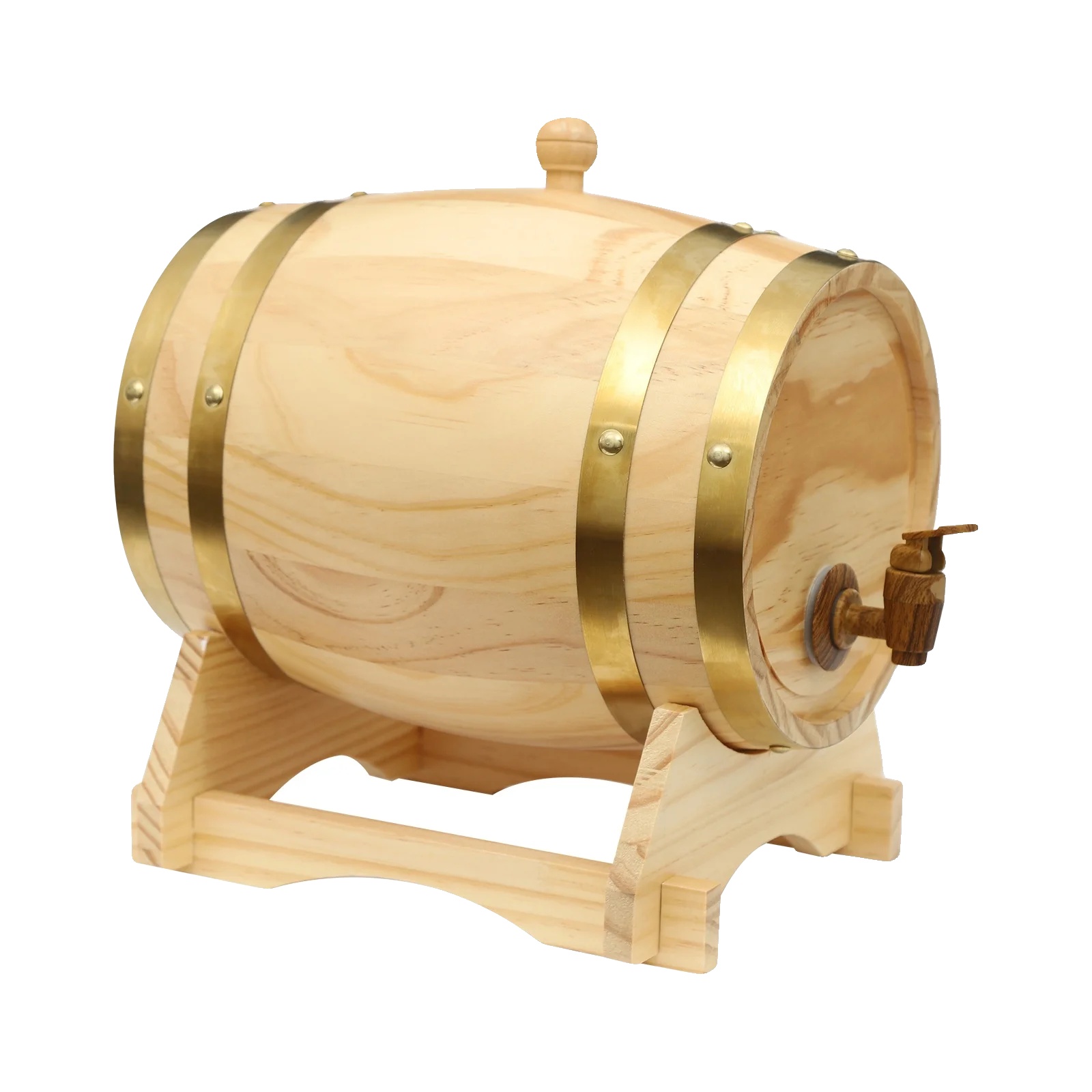 Weinfass, Kiefernholz, 5 Liter Fassungsvermögen, 5l