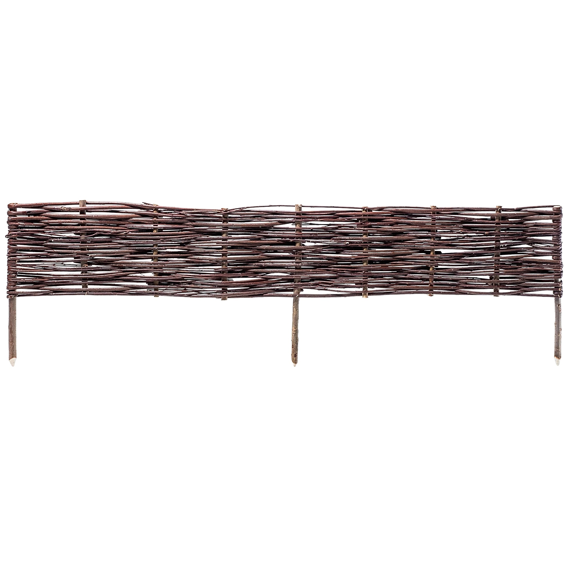 Gartenzaun, Langlebiges Geflecht, Natürliches Design