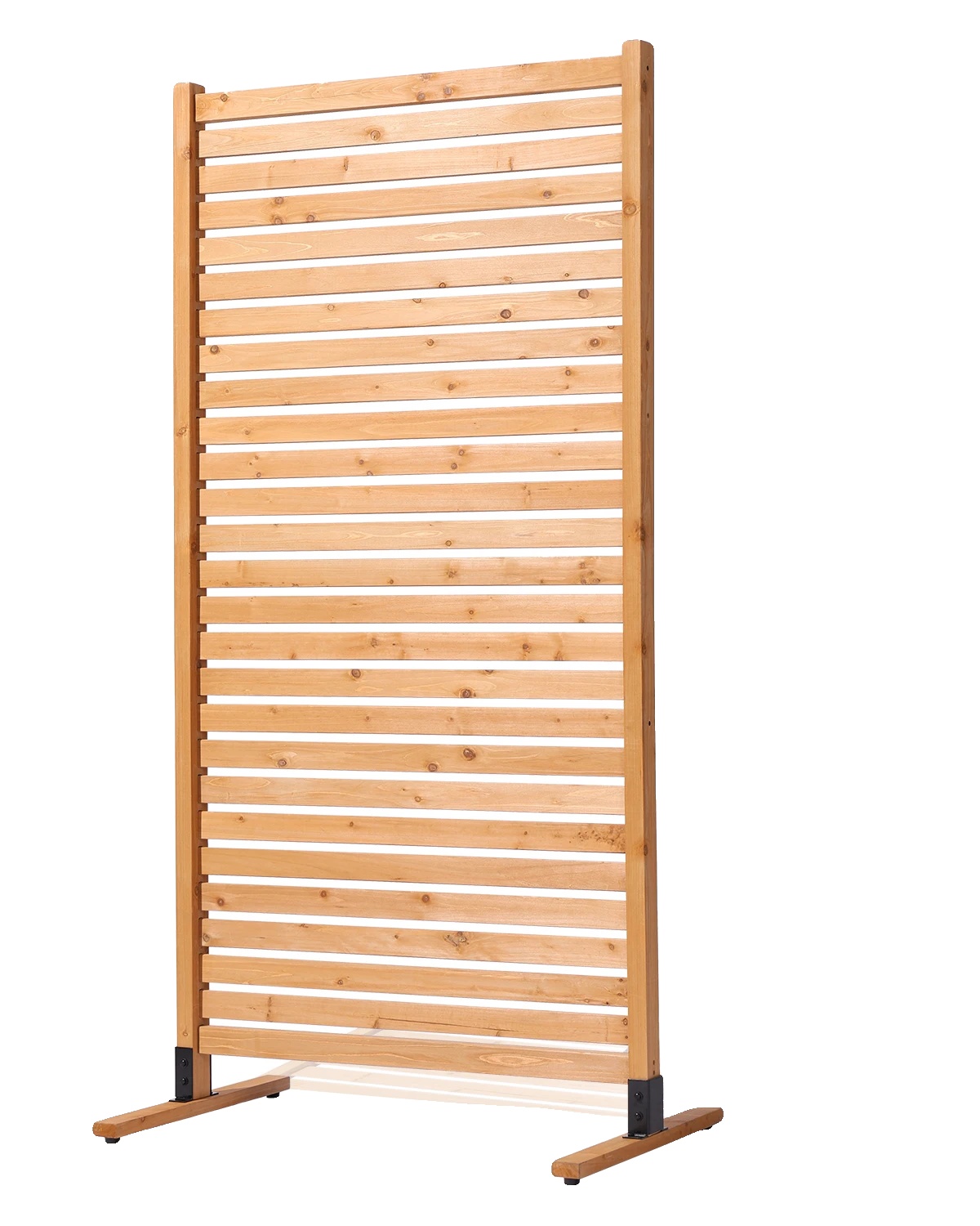Sichtschutz, Holz, 36 X 0,25 X 74 Zoll, Erdspießlänge 25 Zoll, Nettogewicht 24,47 Lbs, Ein Komplettes Paneel