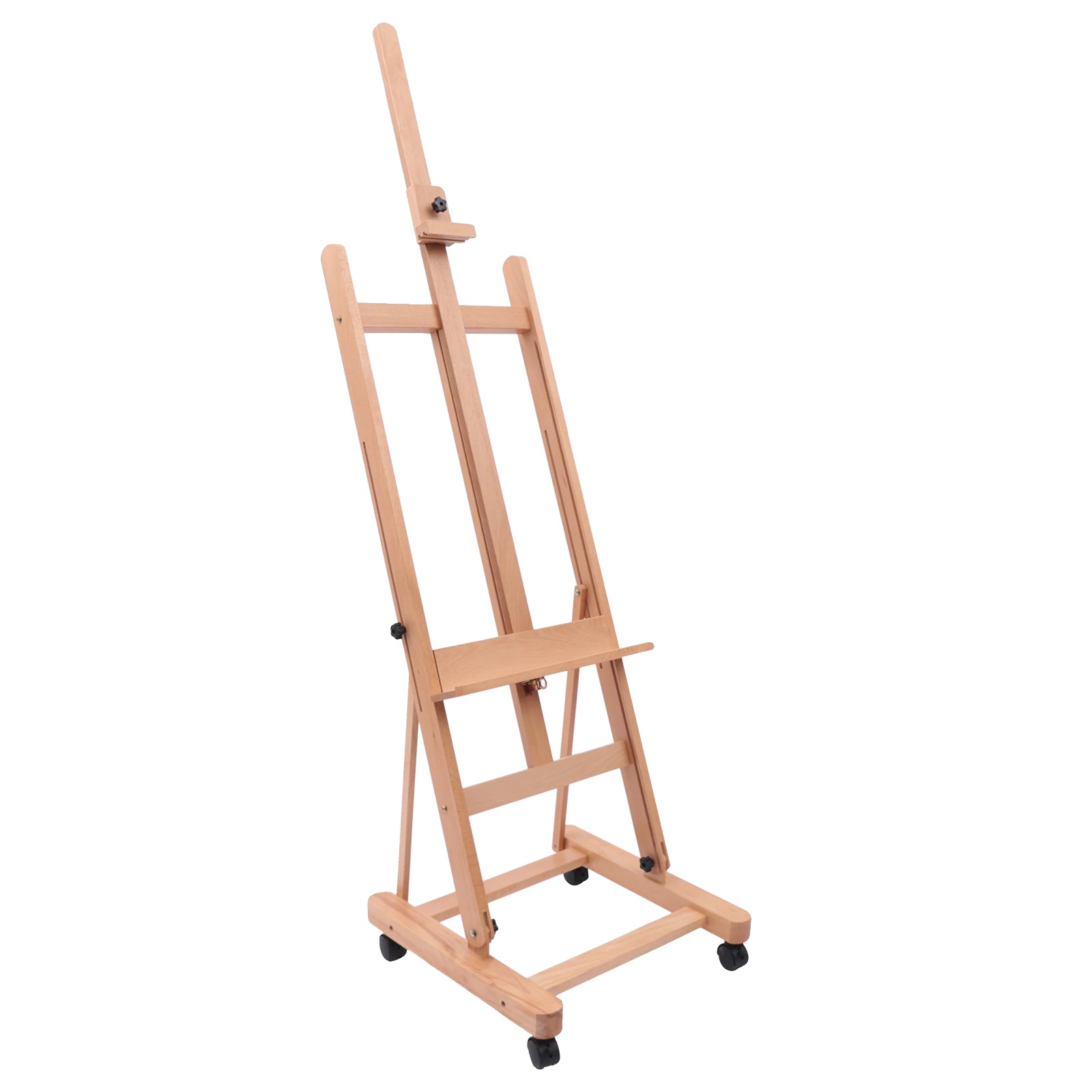 Malkasten, Höhenverstellbar, Stabiler Holzrahmen, Holzfarbe