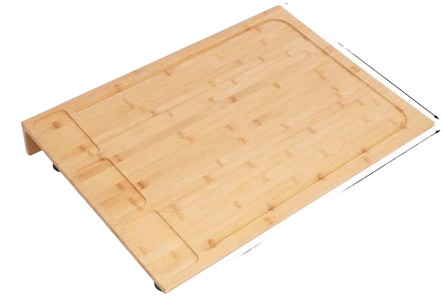 Schneidebrett, Multifunktional, Bambusmaterial, Holz