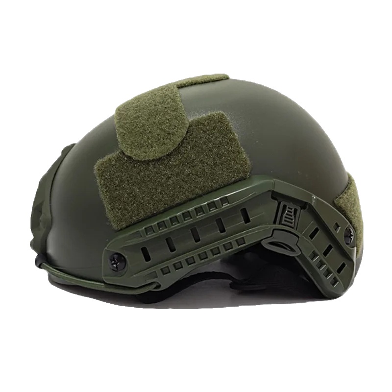 Taktischer Helm, Leichtes Design, Verstellbare Passform, Kein Loch Armeegrün