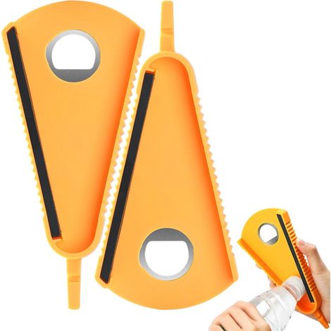 2-in-1 Flaschenöffner, Flaschenöffner Für Menschen Mit Arthritis, Dosenöffner Dieser Multifunktionale Flaschenöffner Eignet Sich Für Alle Arten Von Glasflaschenverschlüssen Und -flaschen Und Ist Ein G
