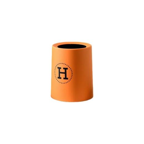 Doppelwandiger Kunststoffeimer – Orange – 13 Liter Fassungsvermögen – Ideal Für Schlafzimmer, Büro Oder Arbeitsplatz