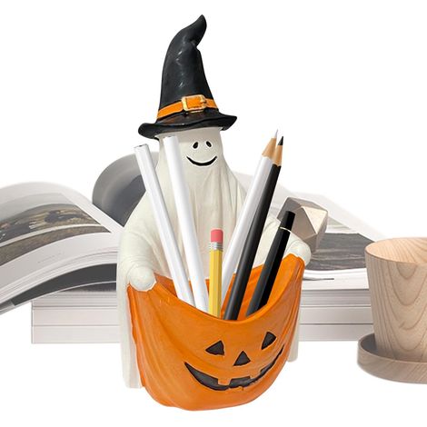 Halloween-blumentopf, Geister-stiftehalter, Halloween-stifteorganizer, Pflanzenständer, Halloween-blumentöpfe, Halloween-geister-stiftehalter Und Bonsai-pflanzenständer Zur Dekoration