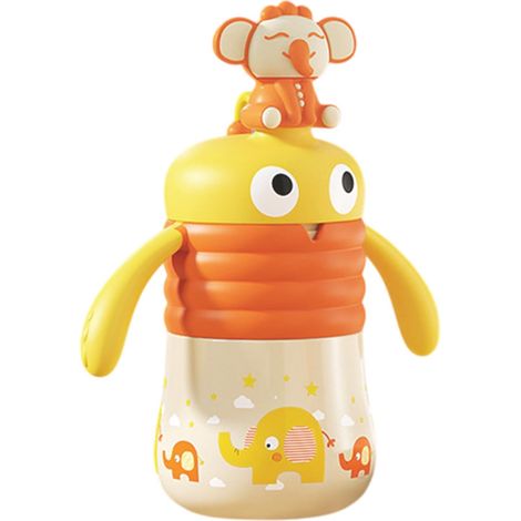 Isolierbecher, Isolierbecher Mit Strohhalm, Edelstahlbecher Für Kinder, Vakuumisolierte Wasserflaschen, Edelstahl-isolierwasserflaschen Für Kinder Mit