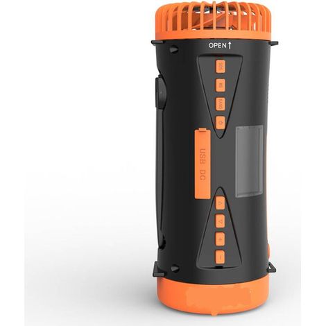 Noaa-notfunkgerät Mit Wetterwarnung, Tragbares Noaa Am/fm-radio Mit Manueller Überlebensfunktion, Wiederaufladbarem Akku, Usb-ladegerät, Lcd-bildschirm, Taschenlampe, Leselampe, Sos-alarm Für Notfälle