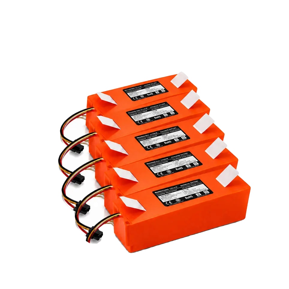 Robotstaubsauger-batterie, 9800mah Kapazität, Kompatibel Mit Kompatiblen Modellen, 4pcs 14.4v 9800mah